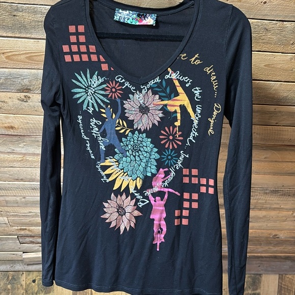 DESIGUAL- LONG SLEEVE SHIRT - Picture 1 of 1